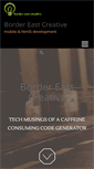 Mobile Screenshot of bordereastcreative.com